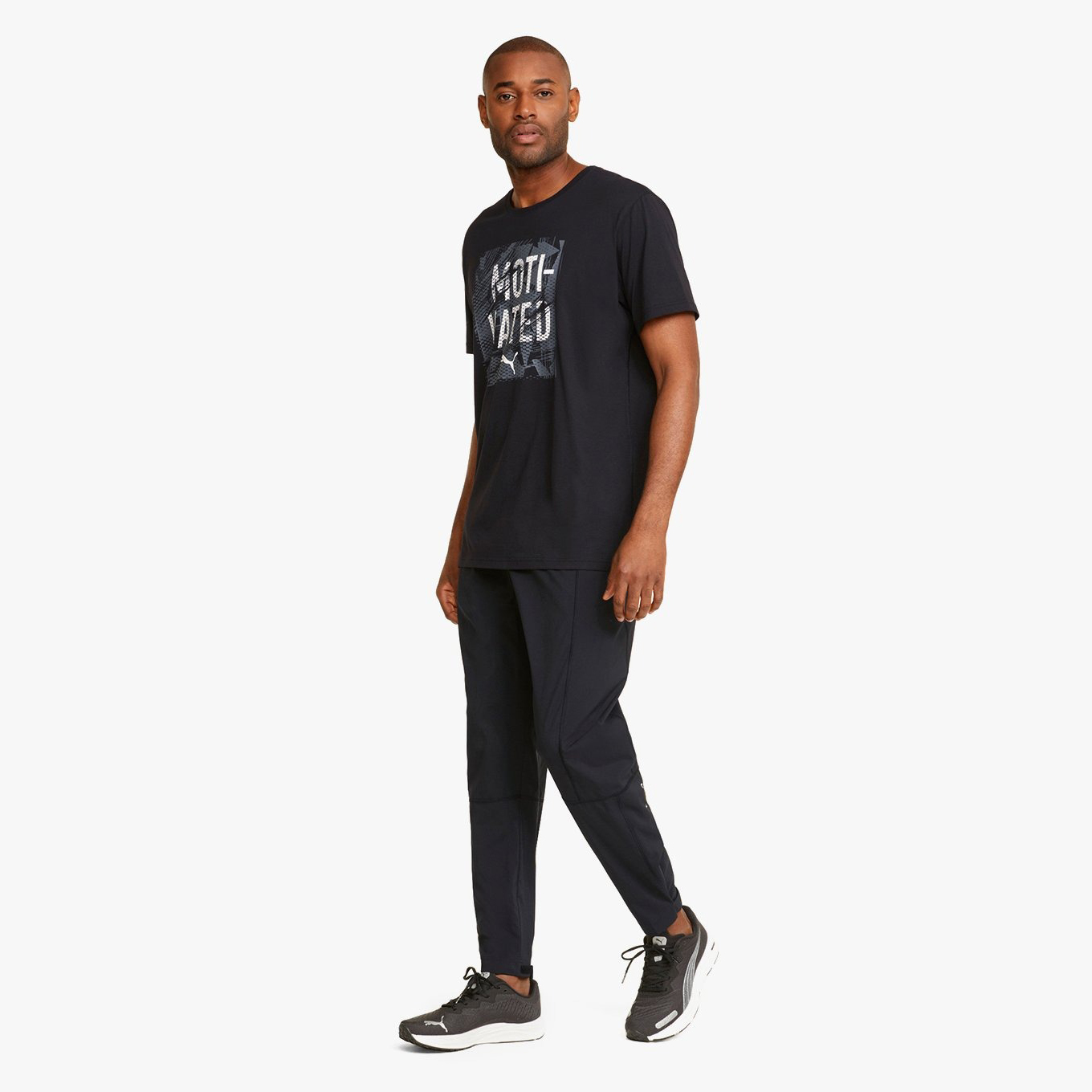 Quần jogger thể thao nam Logo Woven Training