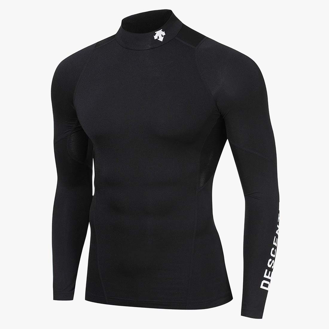 Áo tập luyện nam cổ trụ tay dài Hyper Base layer