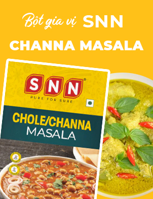 Điểm danh 3+ công dụng của Bột Gia vị Channa Masala thơm ngon