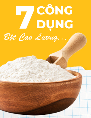 7 công dụng của bột cao lương có thể bạn chưa biết