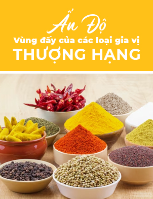 Ấn Độ - Vùng đất của những loại gia vị thượng hạng