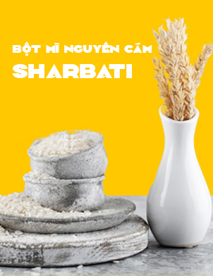 Bột mì nguyên cám Sharbati: Món quà từ thiên nhiên cho sức khỏe