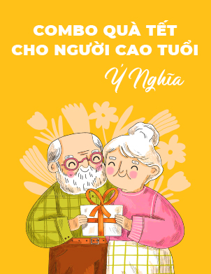 Tạo ấn tượng với combo quà tết cho người cao tuổi ý nghĩa