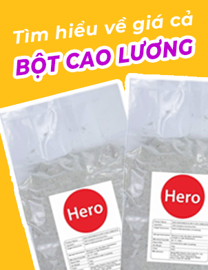 Giá bột cao lương như thế nào? So sánh giá bột cao lương với các loại bột khác