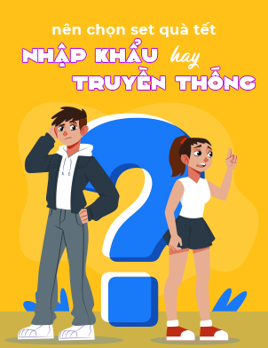 Nên chọn set quà tết nhập khẩu hay quà tết truyền thống?