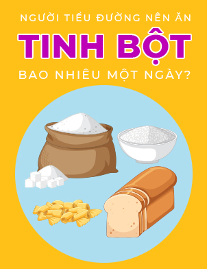 [Thắc mắc] Người bị tiểu đường nên ăn bao nhiêu tinh bột 1 ngày?