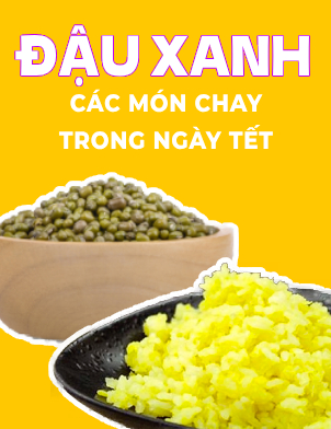 TOP các món chay từ đậu xanh dễ làm trong ngày Tết