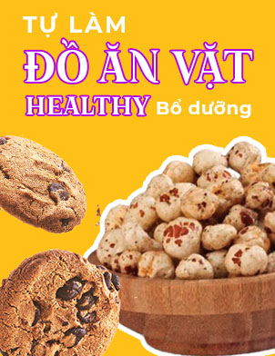Tự làm đồ ăn vặt giảm cân 