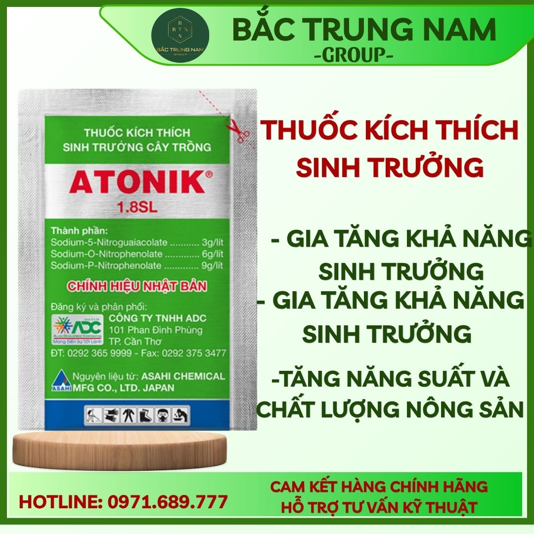 THUỐC KÍCH THÍCH SINH TRƯỞNG - ATONIK 1.8SL - ADC [ 1 hộp 10 gói]