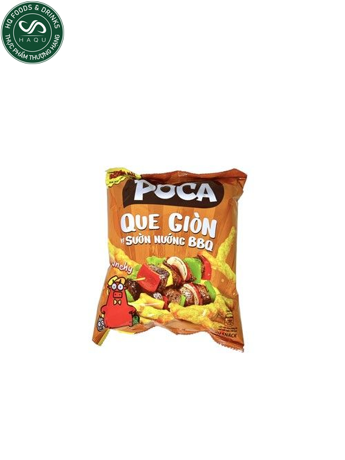 Snack Poca que giòn sườn nướng BBQ 30g HQ Foods Drinks