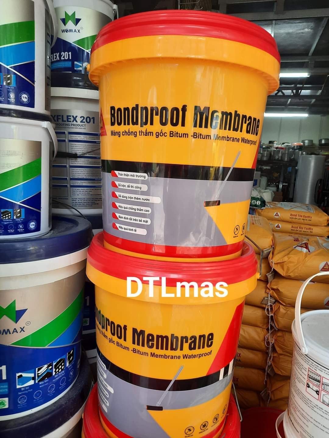 Bondproof Membrane 18kg - Chống thấm 1 thành phần gốc Bitument ...