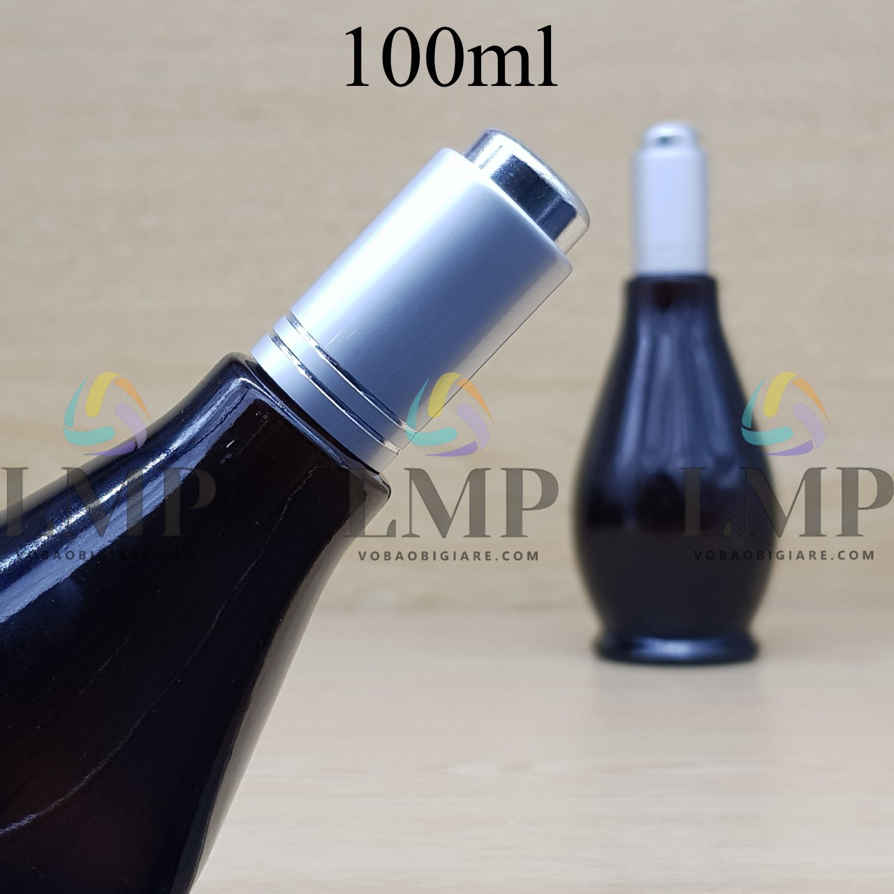 Chai đèn dầu nắp nhấn 100ml
