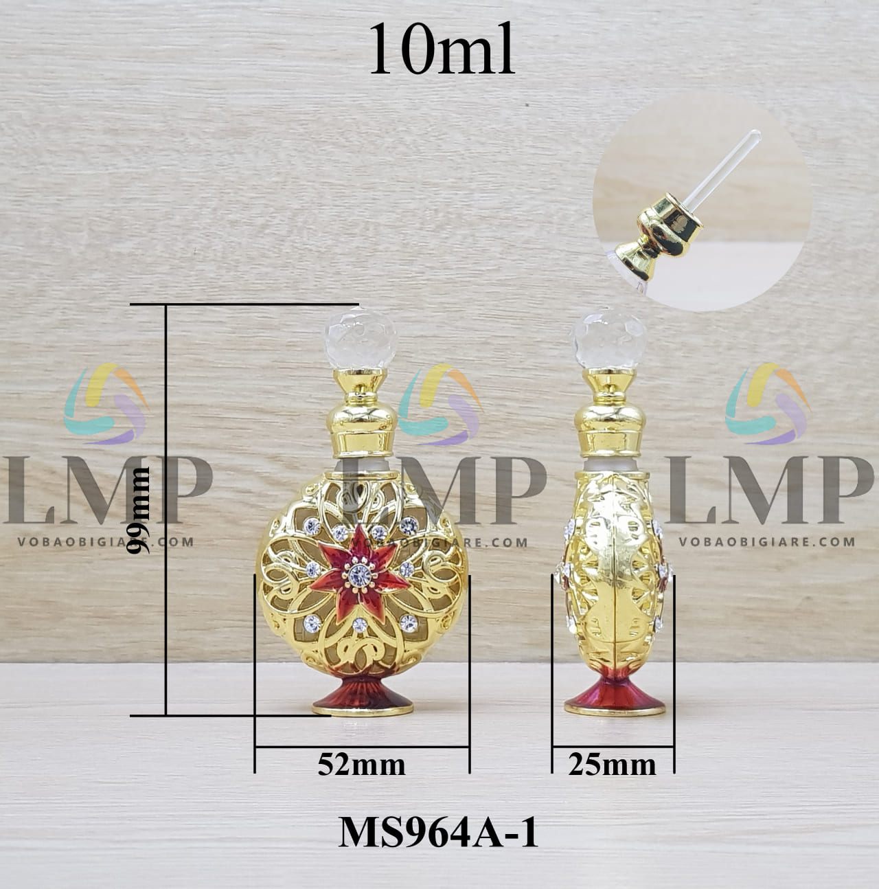 Chai nước hoa Dubai nhụy hoa 10ml