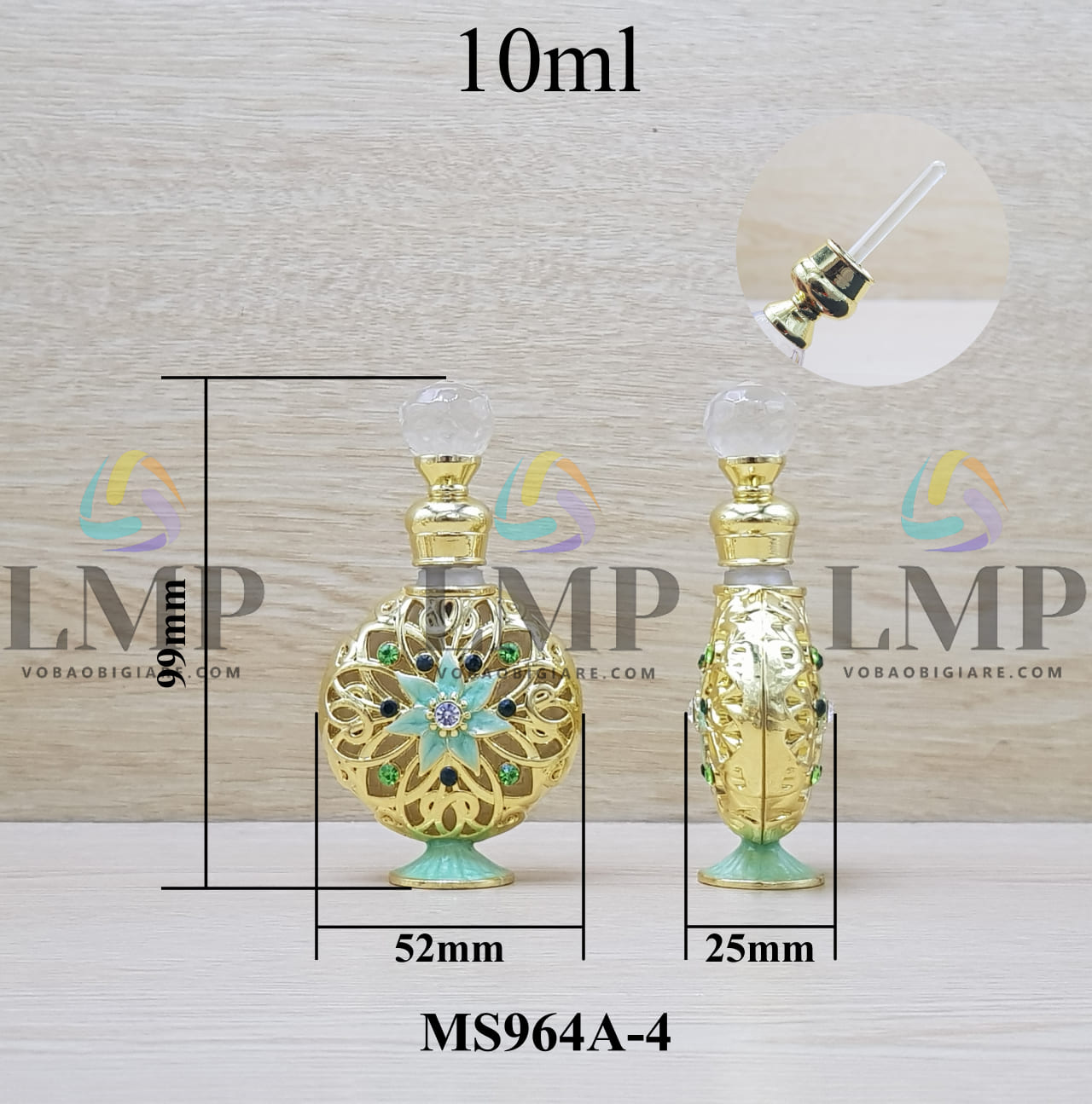 Chai nước hoa Dubai nhụy hoa 10ml