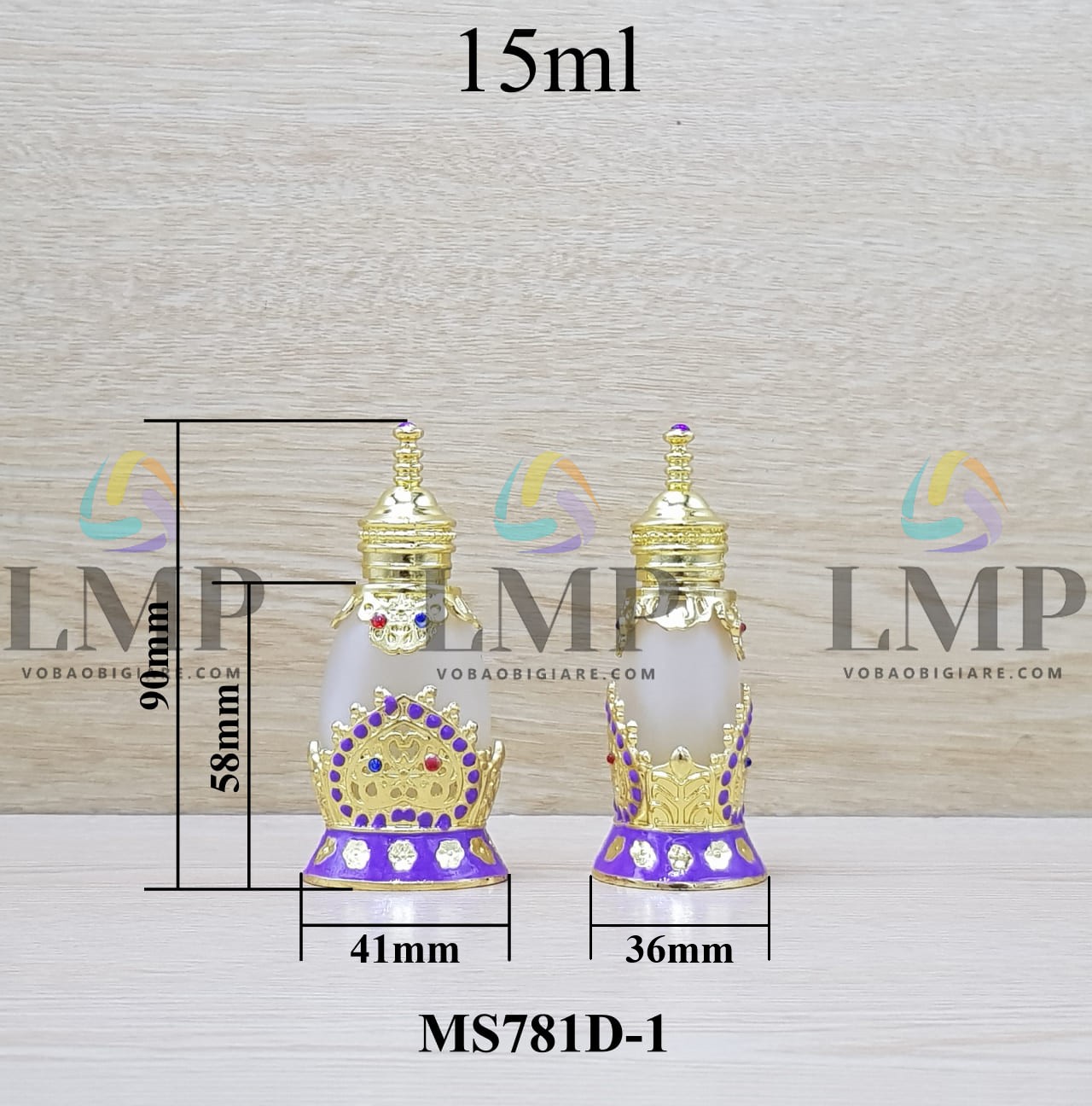 Chai nước hoa Dubai Queen 15ml