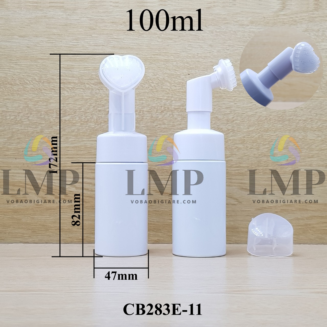 Chai tạo bọt đầu massage tim ( VN )
