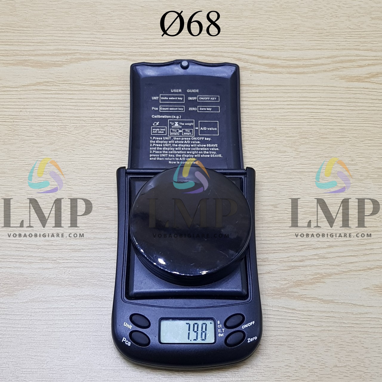 Nắp nhựa trơn Ø68