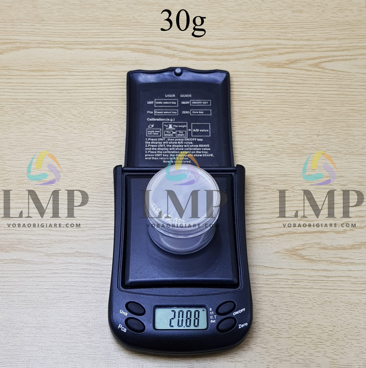 Hũ nhựa 30g