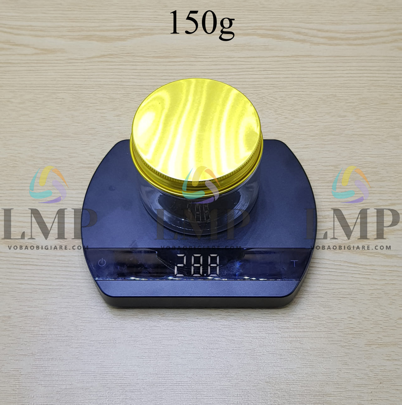 Hũ PET nắp nhôm 150g
