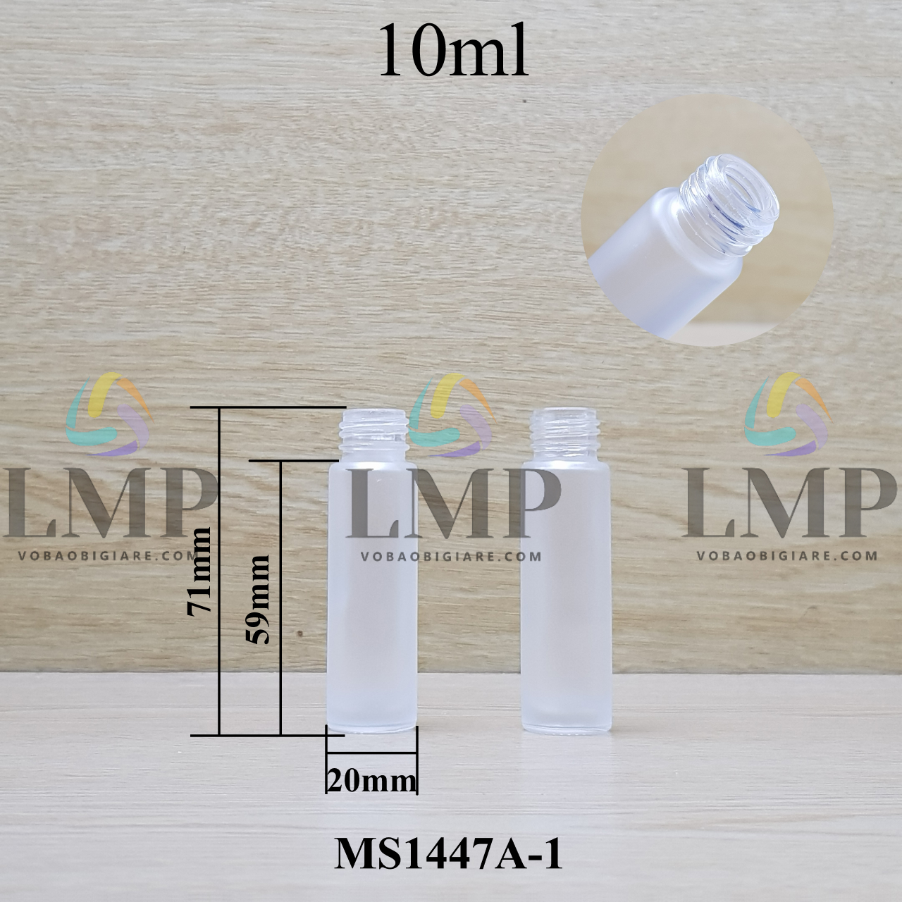 Thân chai TT 10ml cổ Ø16