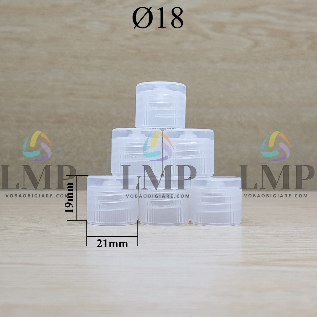 Nắp bật sọc LW Ø18