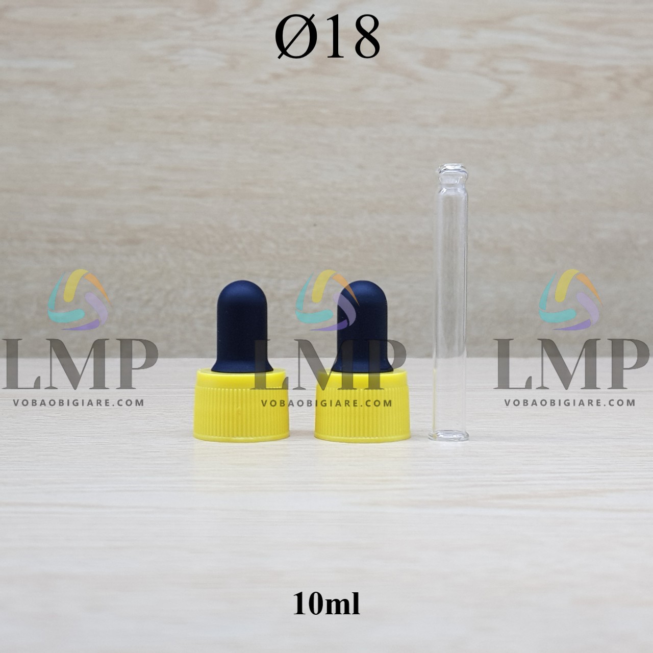 Nắp bóp khoen nhựa sọc Ø18