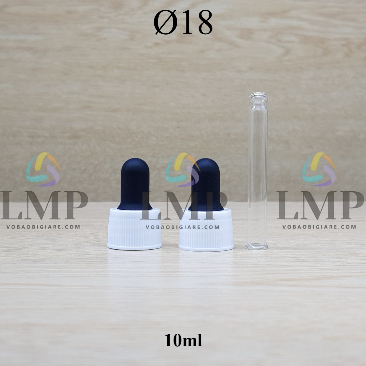 Nắp bóp khoen nhựa sọc Ø18