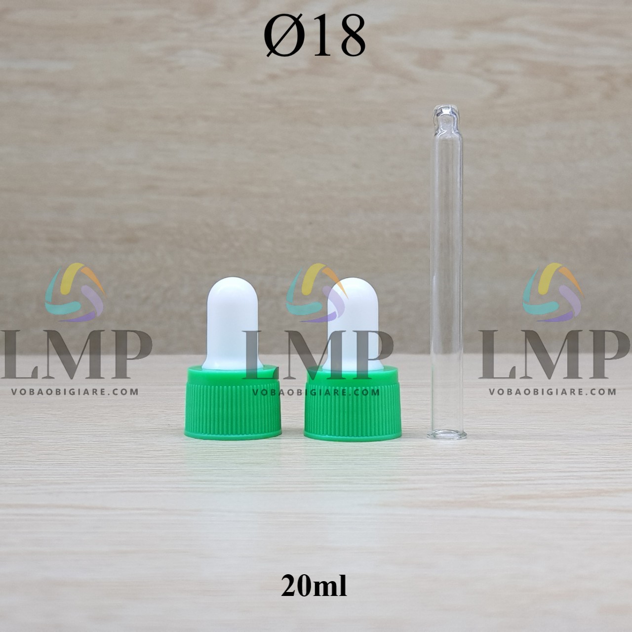 Nắp bóp khoen nhựa sọc Ø18