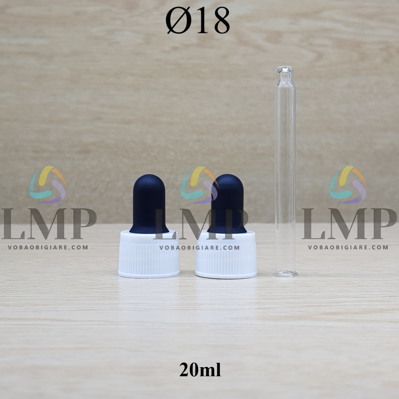 Nắp bóp khoen nhựa sọc Ø18