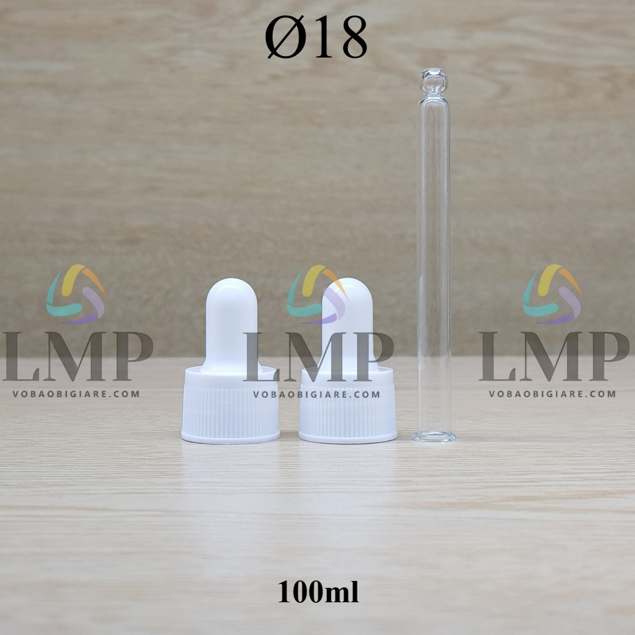 Nắp bóp khoen nhựa sọc Ø18