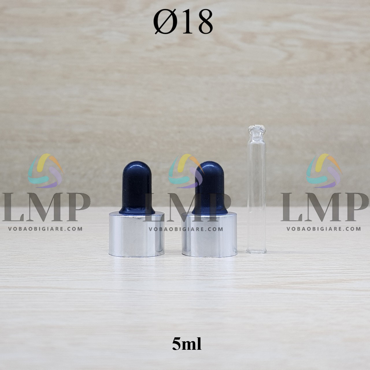 Nắp bóp khoen nhôm Ø18