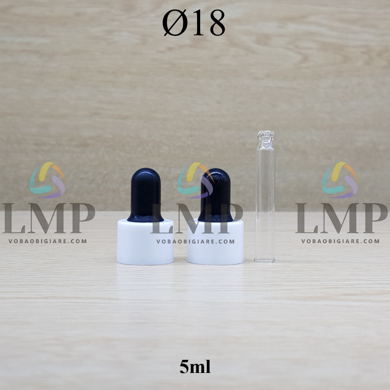 Nắp bóp khoen nhựa sọc Ø18