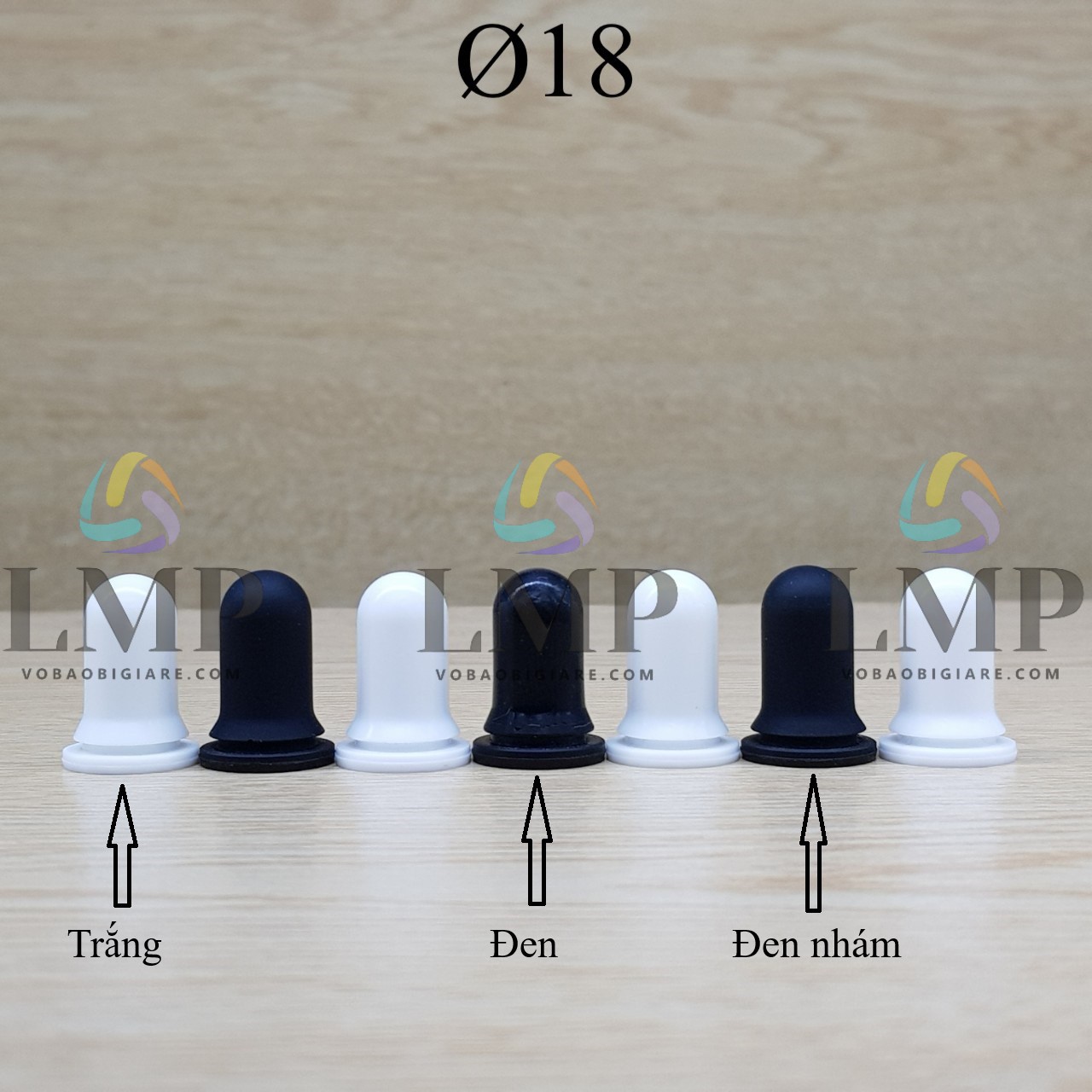Núm cao su Ø18