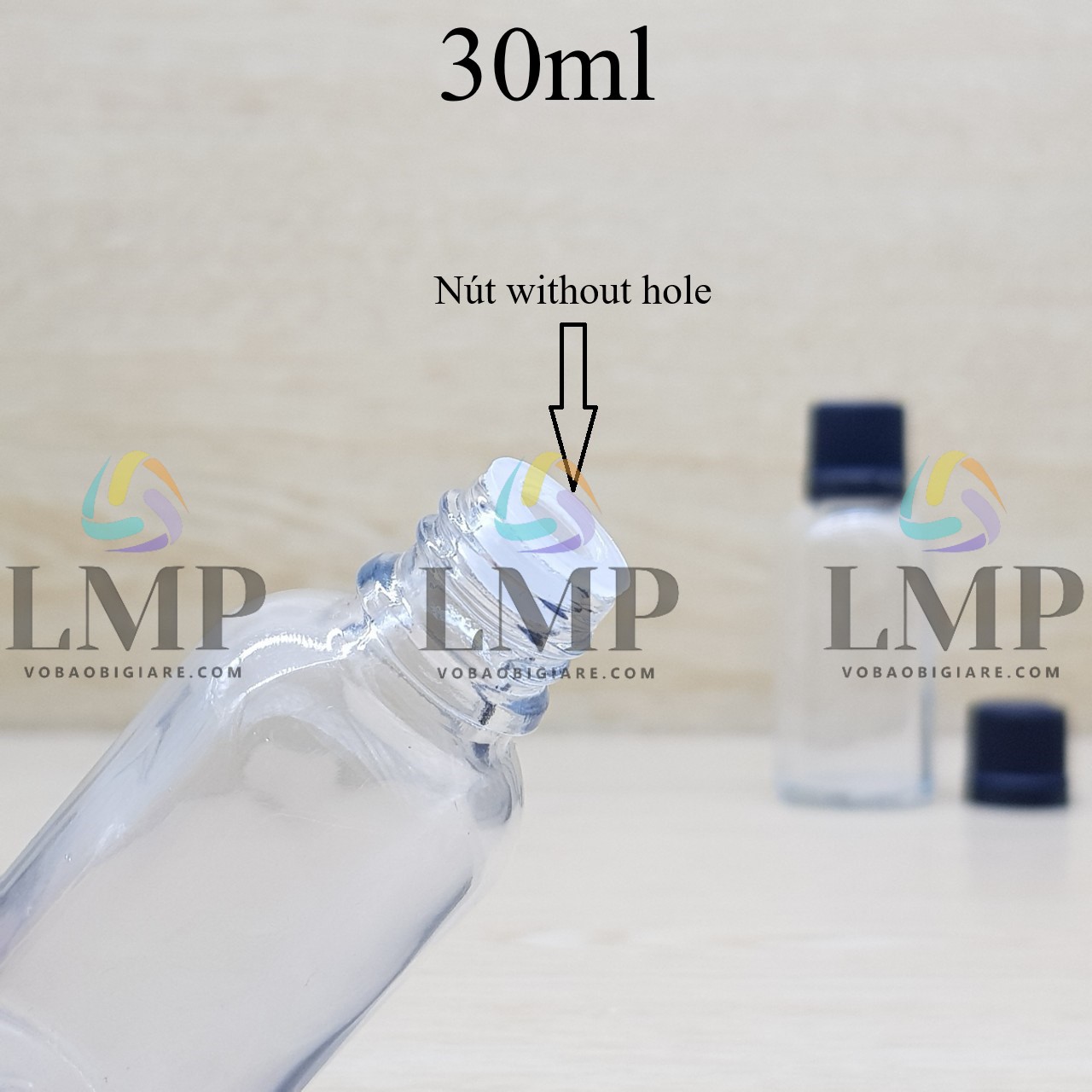 Chai tinh dầu nắp nhựa mỏng 30ml
