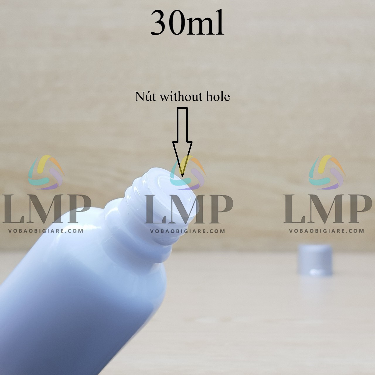 Chai tinh dầu nắp xi 2 viền 30ml