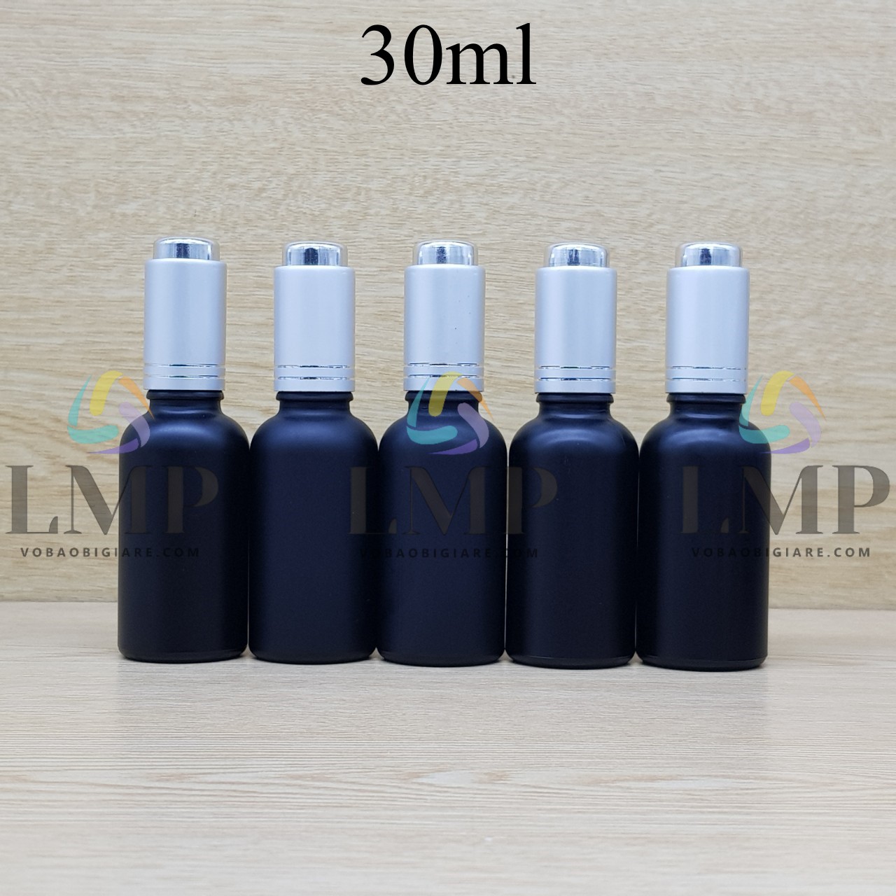 Chai tinh dầu phun mờ nắp nhấn 30ml