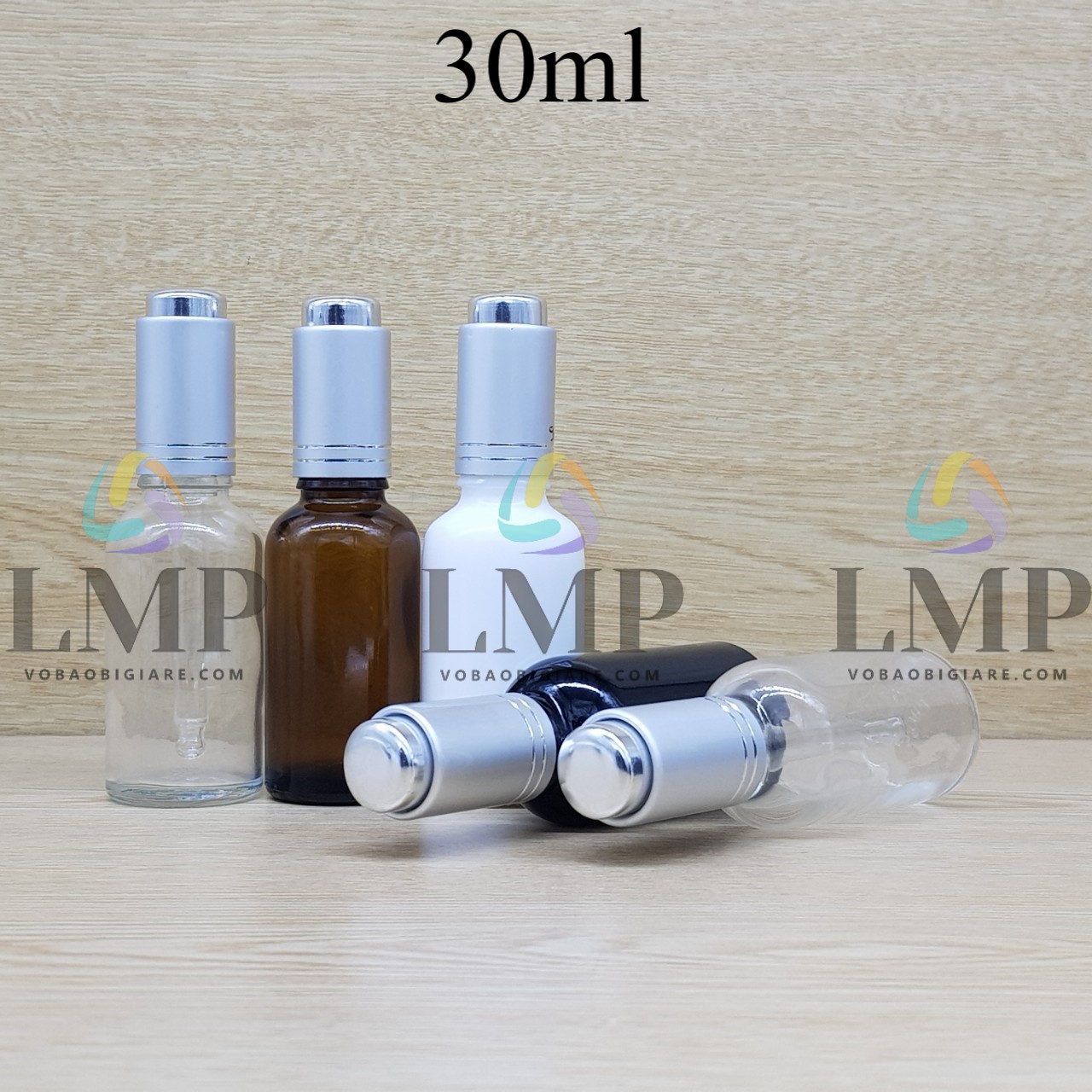 Chai tinh dầu nắp nhấn 30ml