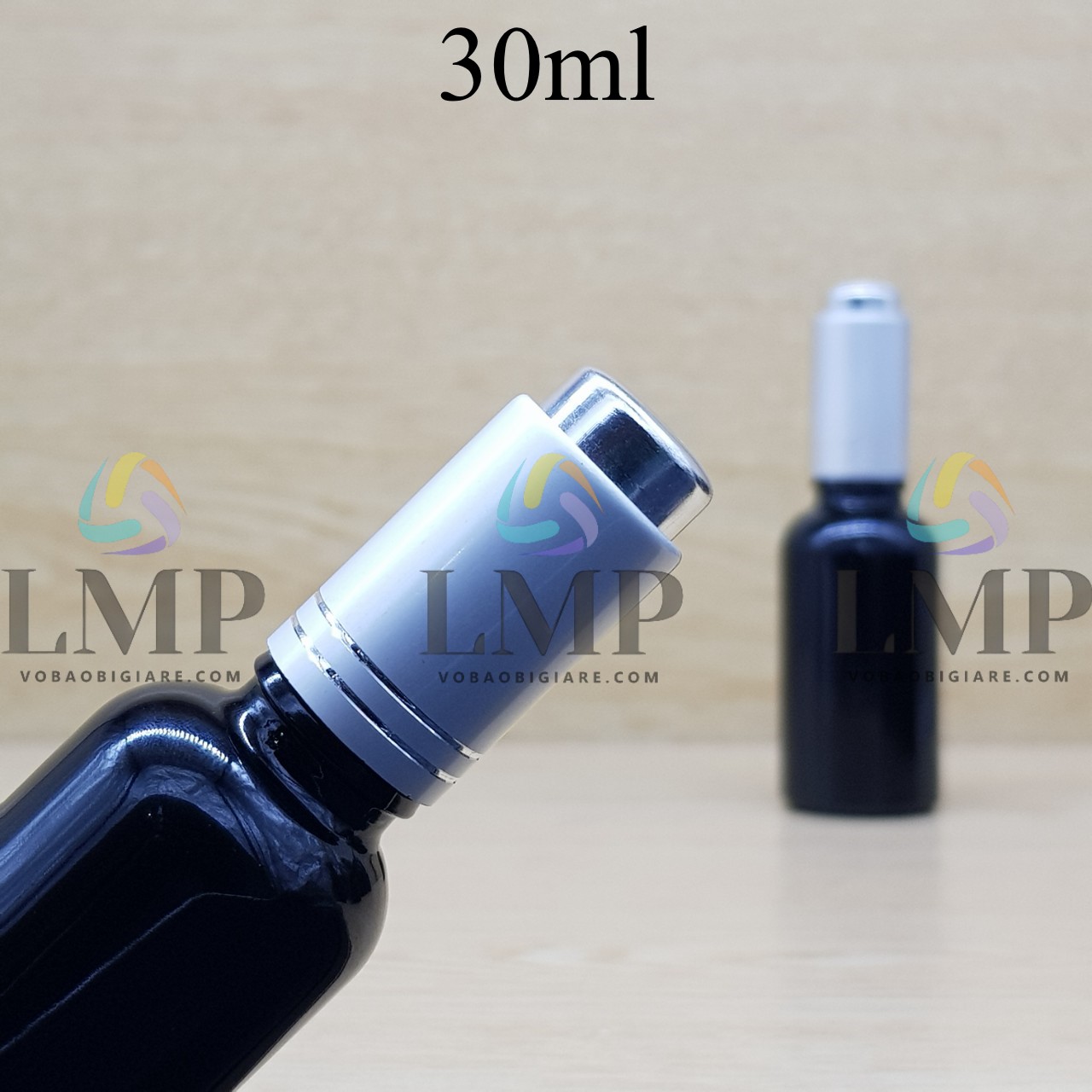 Chai tinh dầu nắp nhấn 30ml