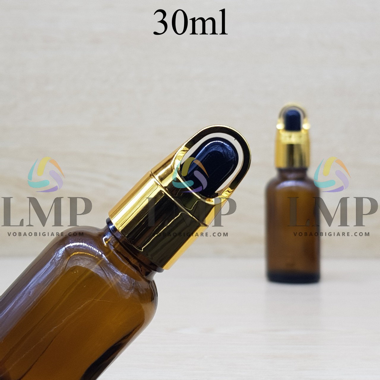 Chai tinh dầu nắp bóp quai xách 30ml
