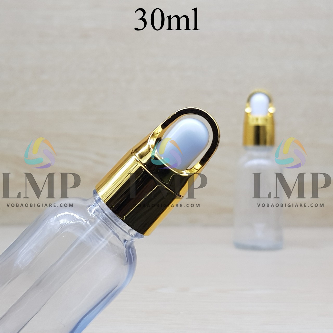 Chai tinh dầu nắp bóp quai xách 30ml