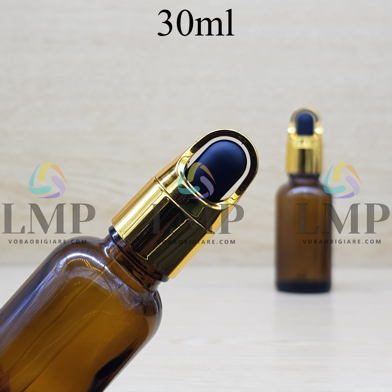 Chai tinh dầu nắp bóp quai xách 30ml