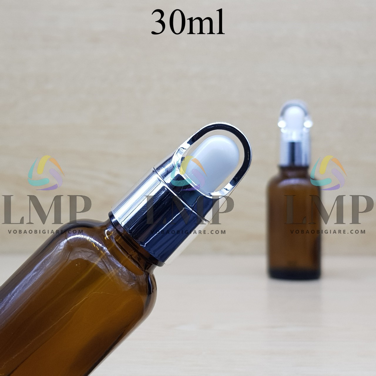 Chai tinh dầu nắp bóp quai xách 30ml