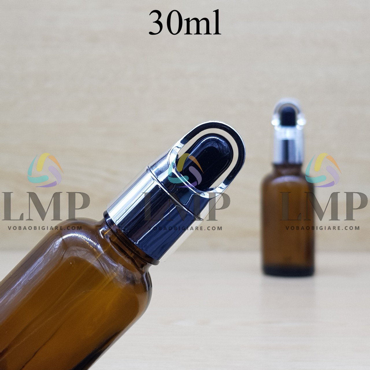 Chai tinh dầu nắp bóp quai xách 30ml