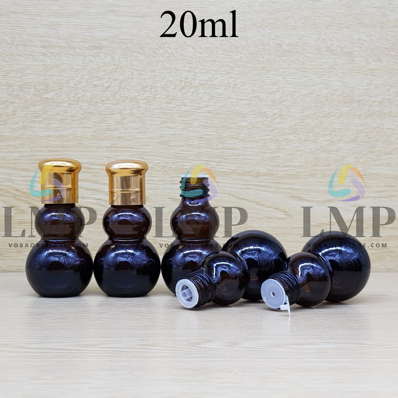 Chai hồ lô nắp mario 20ml