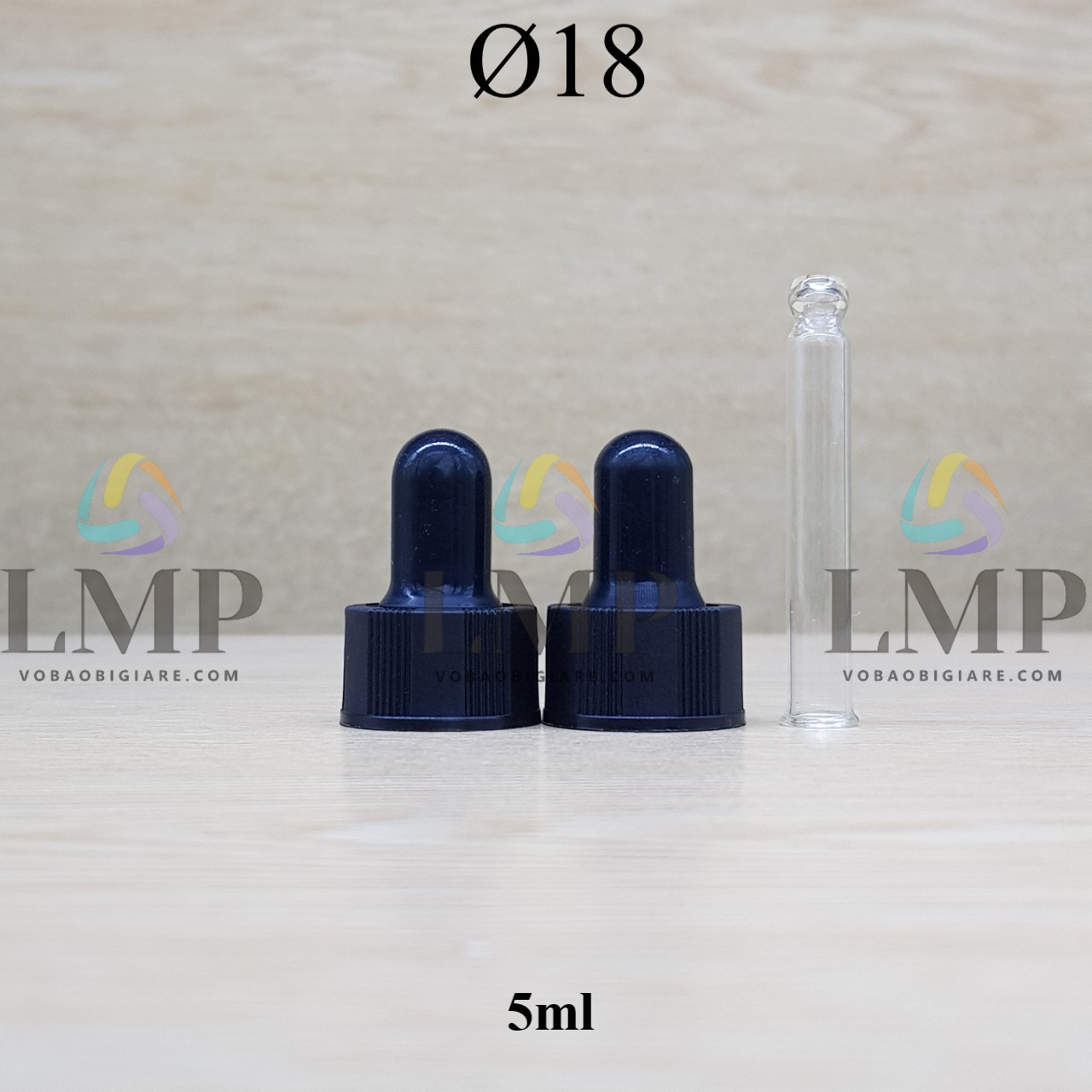 Nắp bóp khoen nhựa sọc Ø18