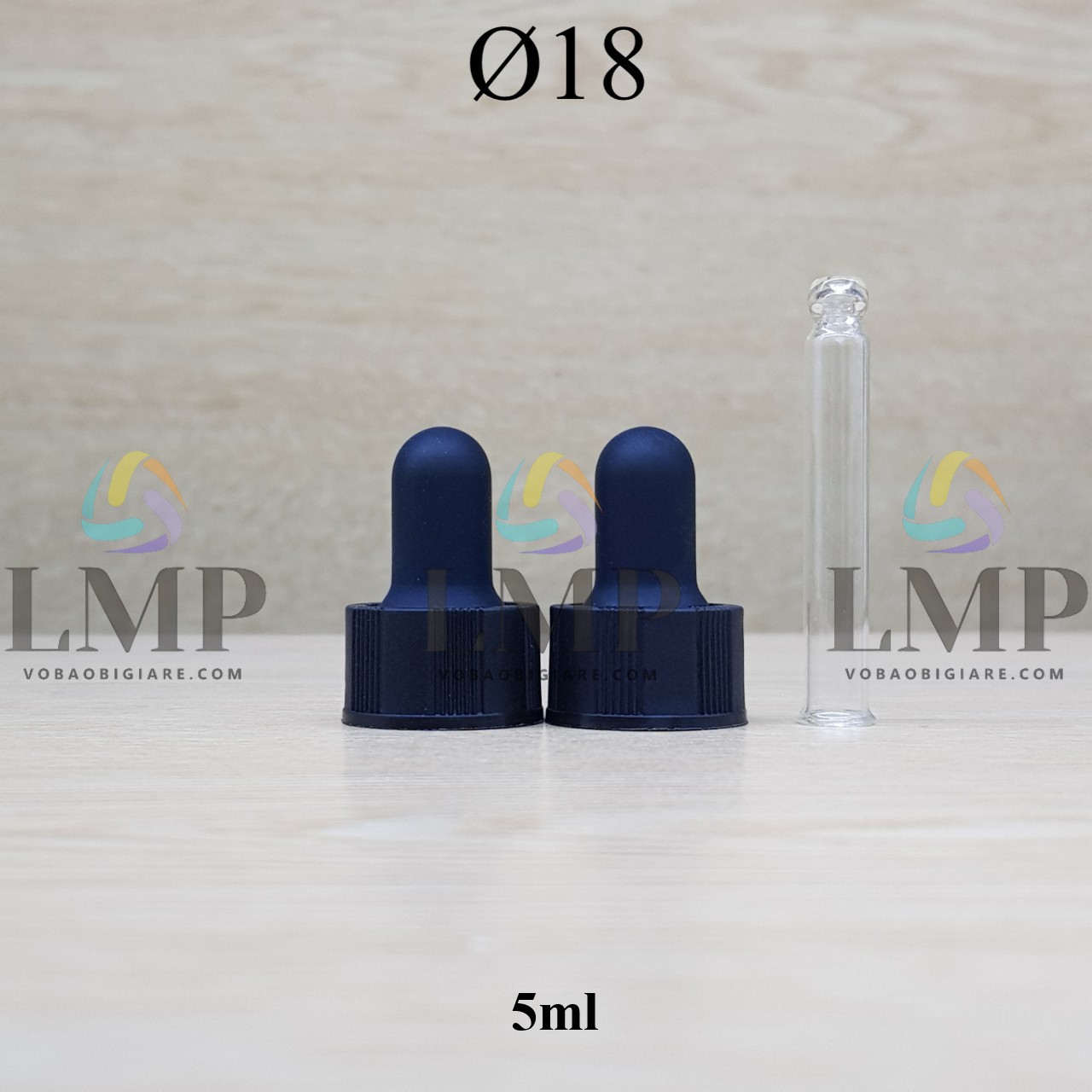 Nắp bóp khoen nhựa sọc Ø18