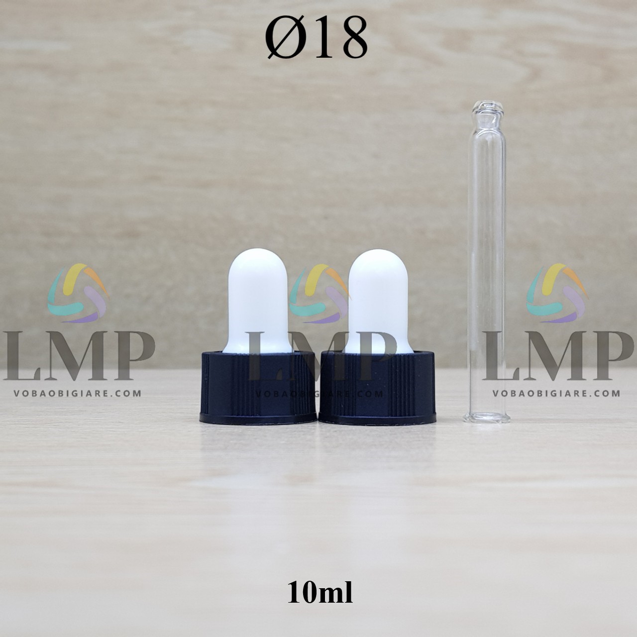 Nắp bóp khoen nhựa sọc Ø18