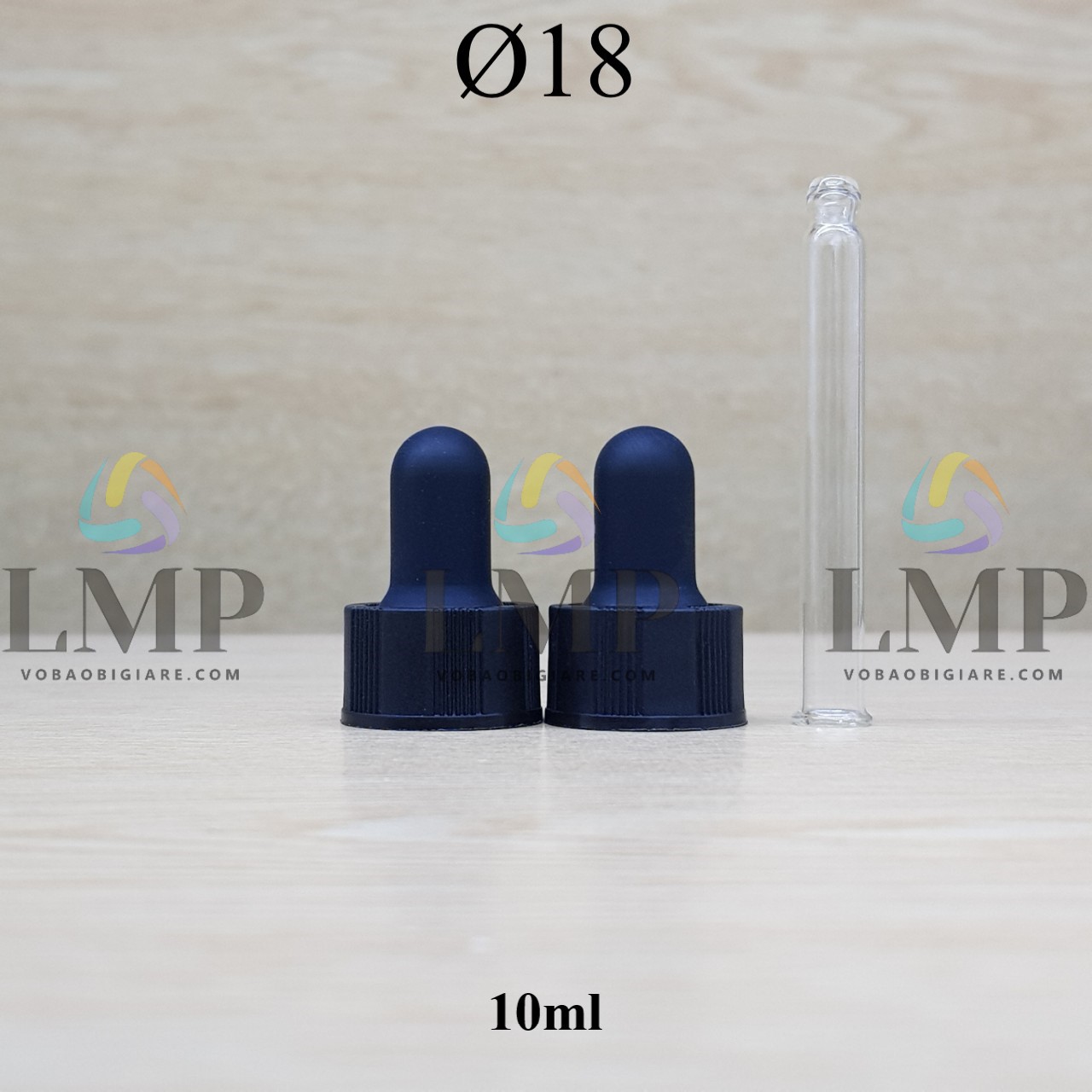 Nắp bóp khoen nhựa sọc Ø18