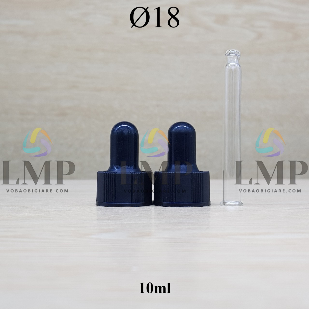 Nắp bóp khoen nhựa sọc Ø18