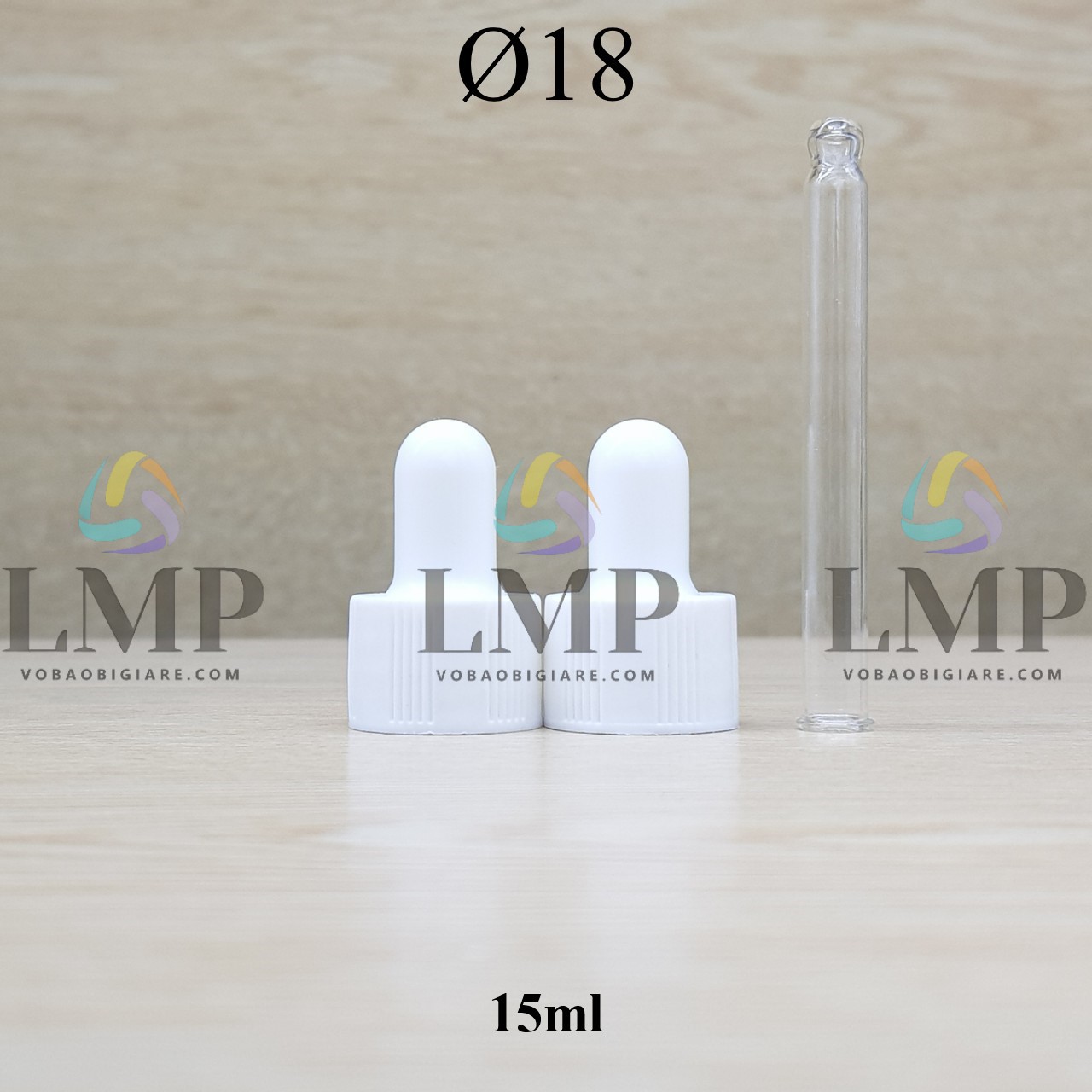 Nắp bóp khoen nhựa sọc Ø18